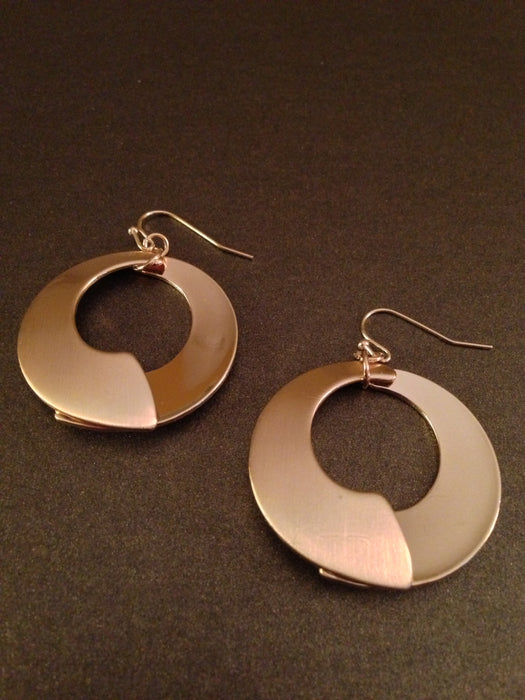 Layered Semi Circle Earrings