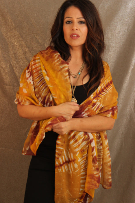 Tie Die  Scarf