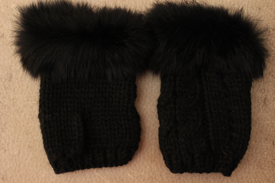Fergie Fur Lined Gloves