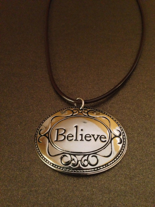 Just "Believe" Necklace