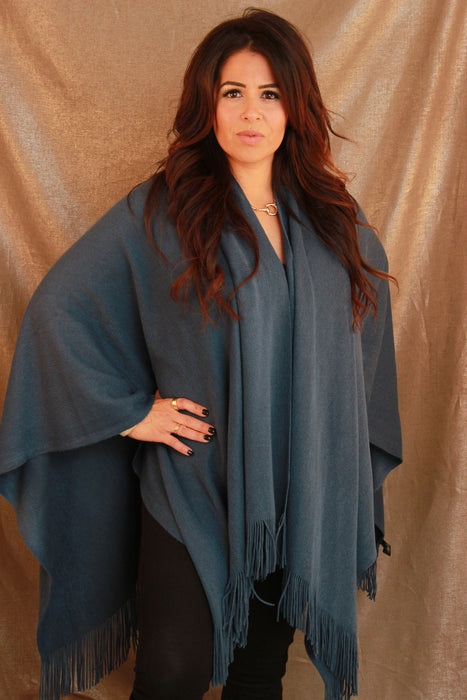 Saatchi Shawl (Teal)