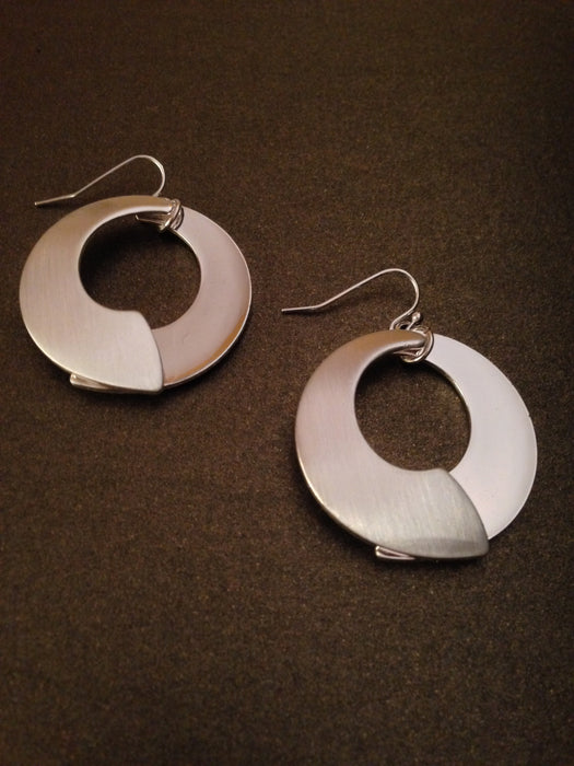 Layered Semi Circle Earrings
