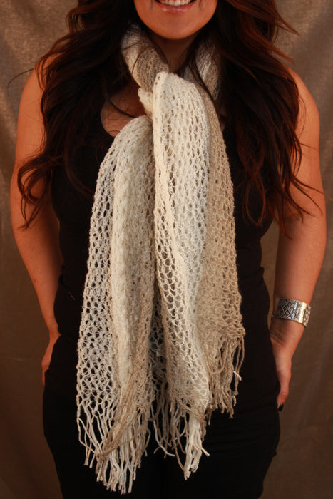 Loren Knitted Cozy Scarf