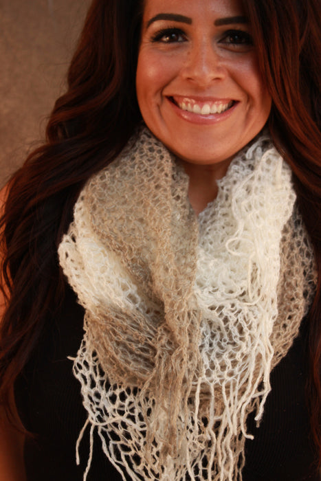 Loren Knitted Cozy Scarf