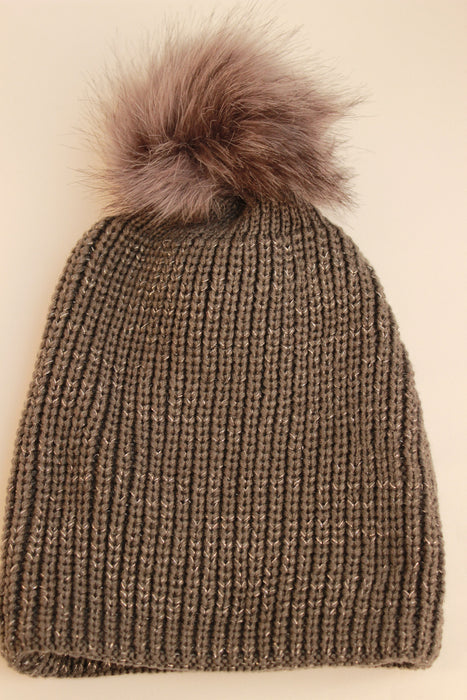 Poppy Thick Knitted Beanie