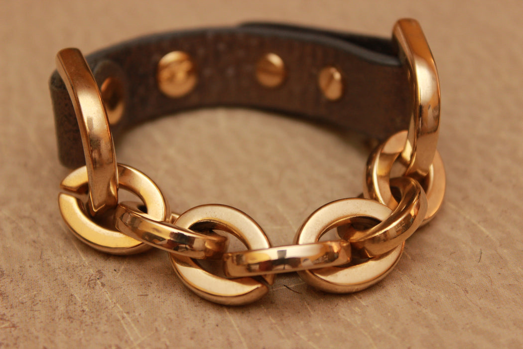 Dark Brown Chain Bracelet