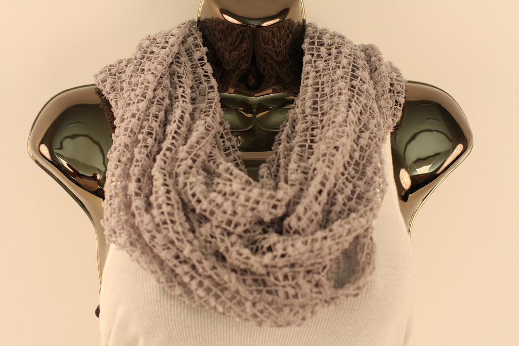 Netted Infinity Scarf